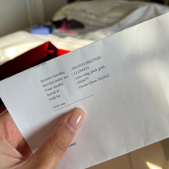 AUTHENTIC CARTIER LOVE RING - Picture 2 of 5